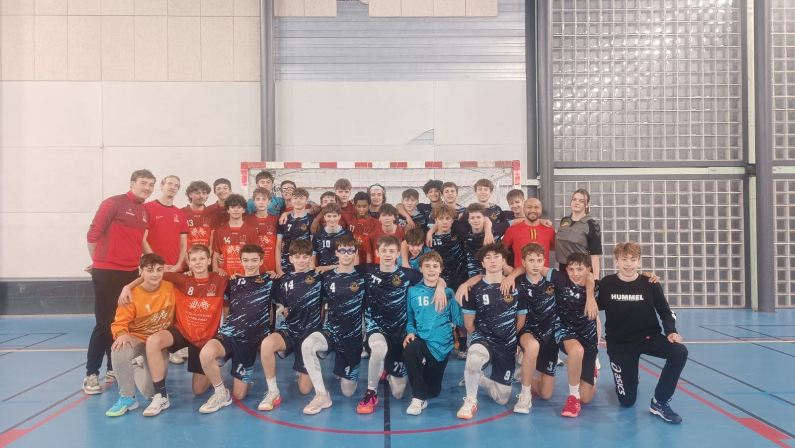 Nos collégiens se prépare pour le grand jour 🤾‍♂️