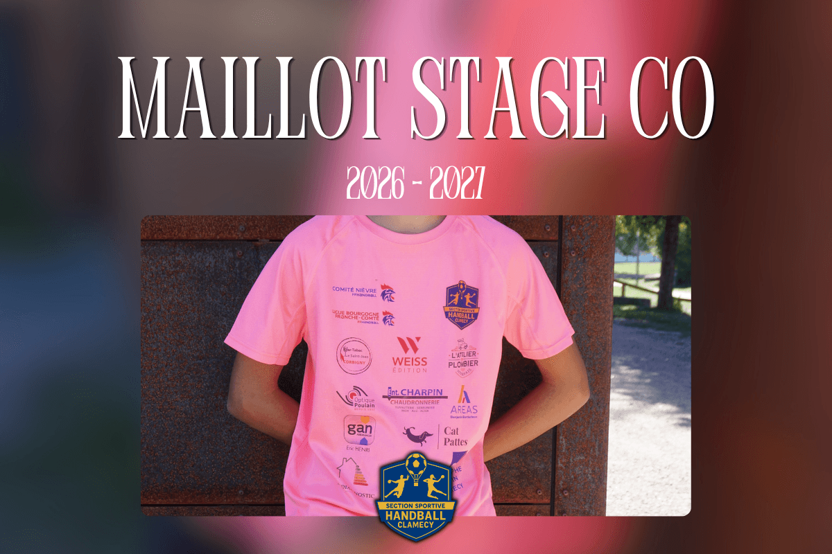 🩷 PRÉSENTATION DU MAILLOT DE STAGE DE COHÉSION 🩷